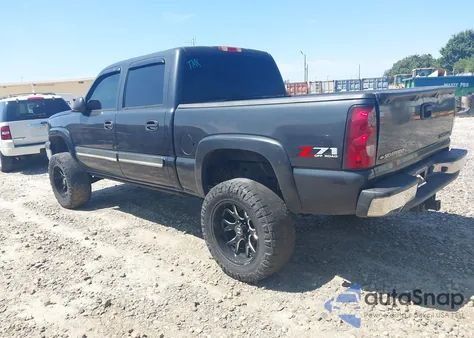 2005 Chevrolet Silverado 1500 Z71 из США, поврежденный, VIN 2GCEK13TX51151595